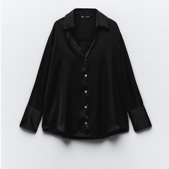 Zara Satin Blouse - Picture 3 of 5